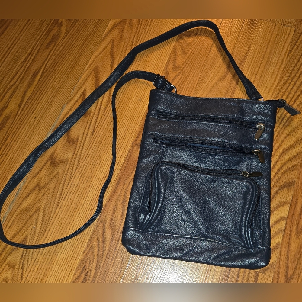 Stylish Black Crossbody Bag